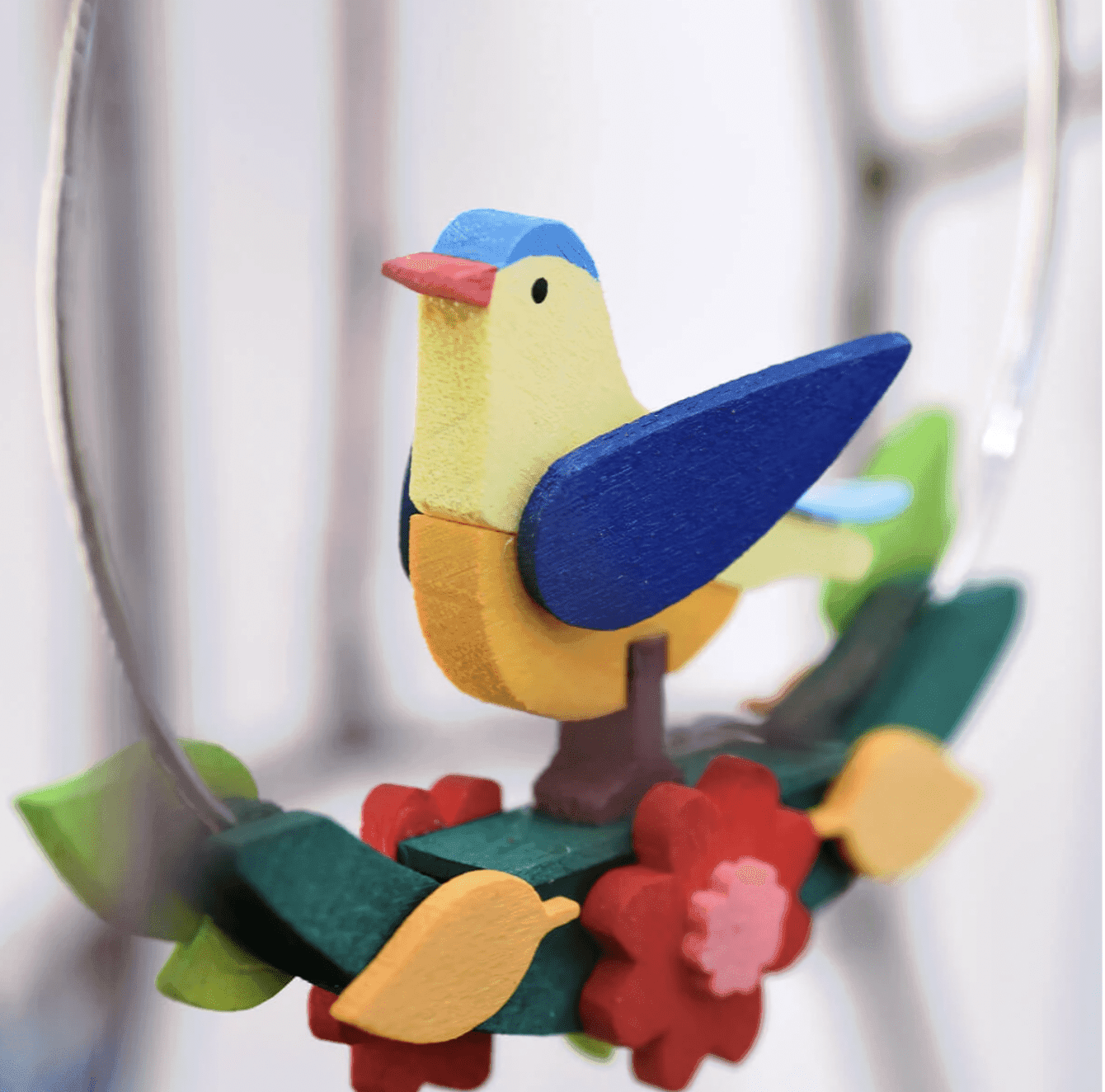 The Curated Parcel - Graupner // Christmas Tree Ornament Ring with Forest Animals 