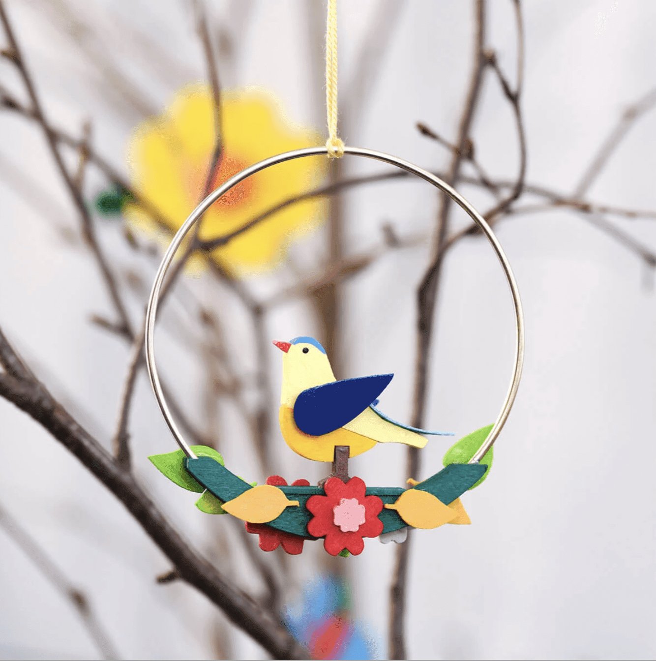 The Curated Parcel - Graupner // Christmas Tree Ornament Ring with Forest Animals 