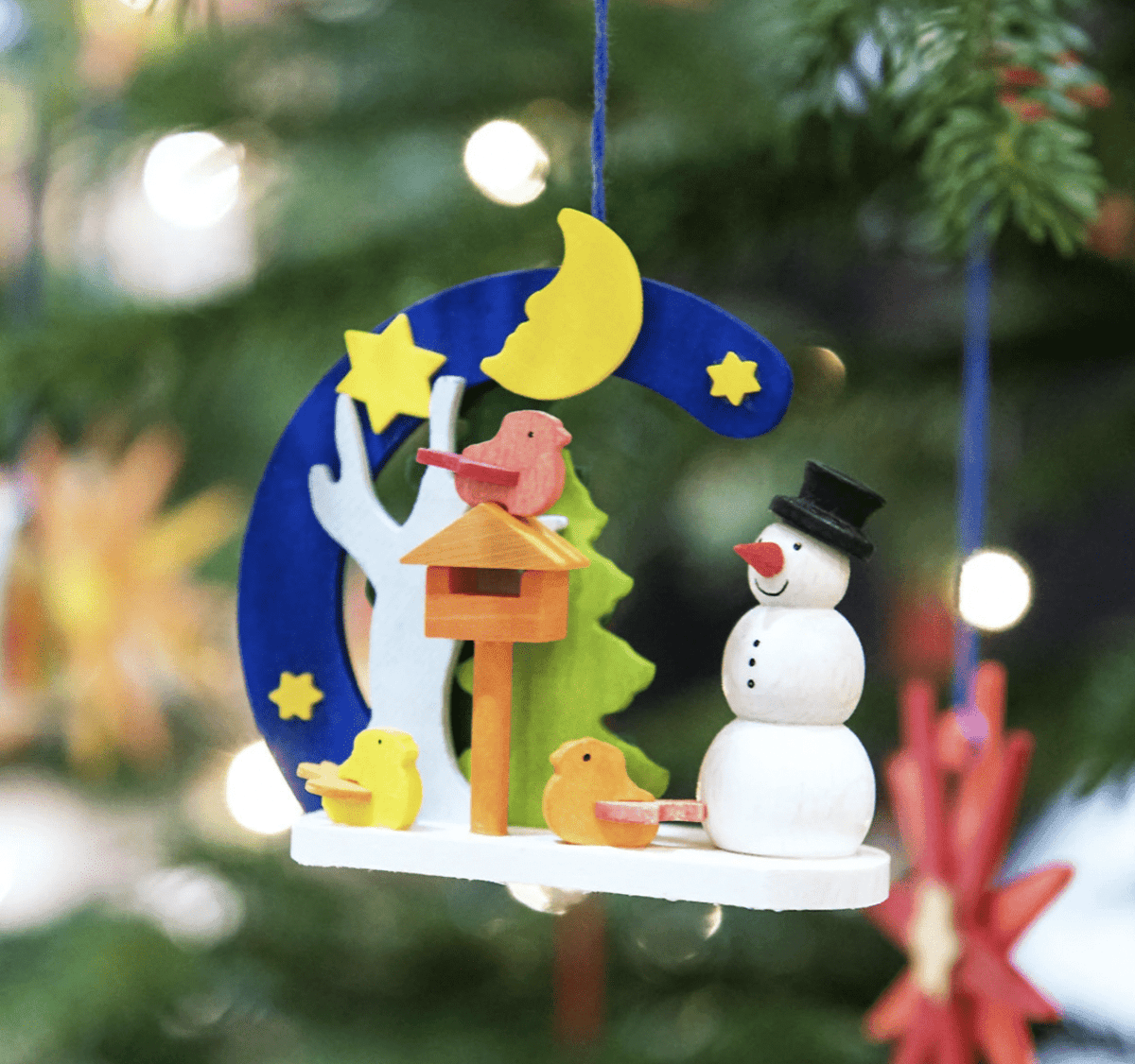 The Curated Parcel - Graupner // Christmas Tree Ornament Snowman Arch 