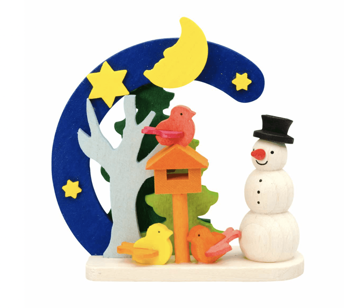 The Curated Parcel - Graupner // Christmas Tree Ornament Snowman Arch 