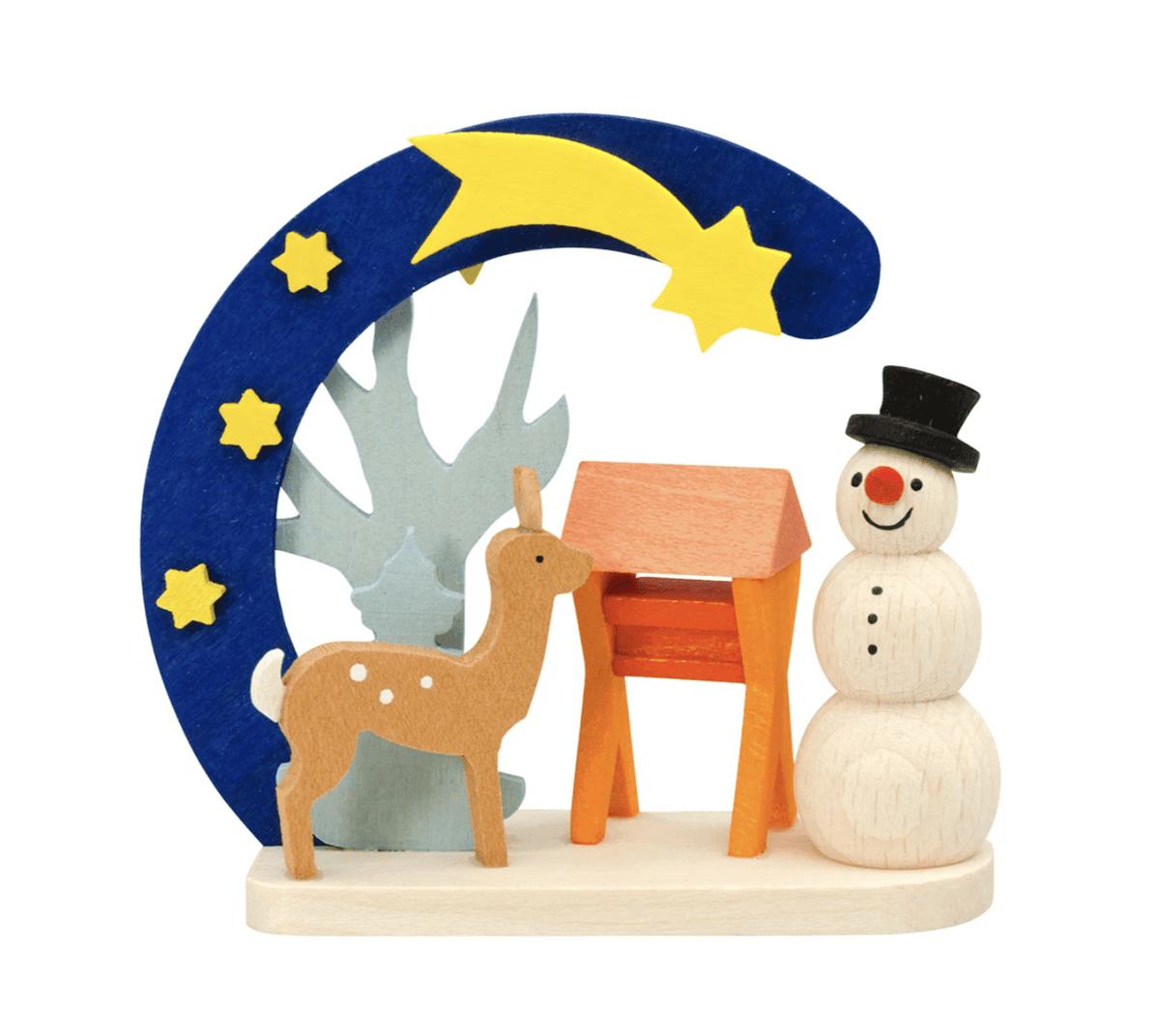 The Curated Parcel - Graupner // Christmas Tree Ornament Snowman Arch 