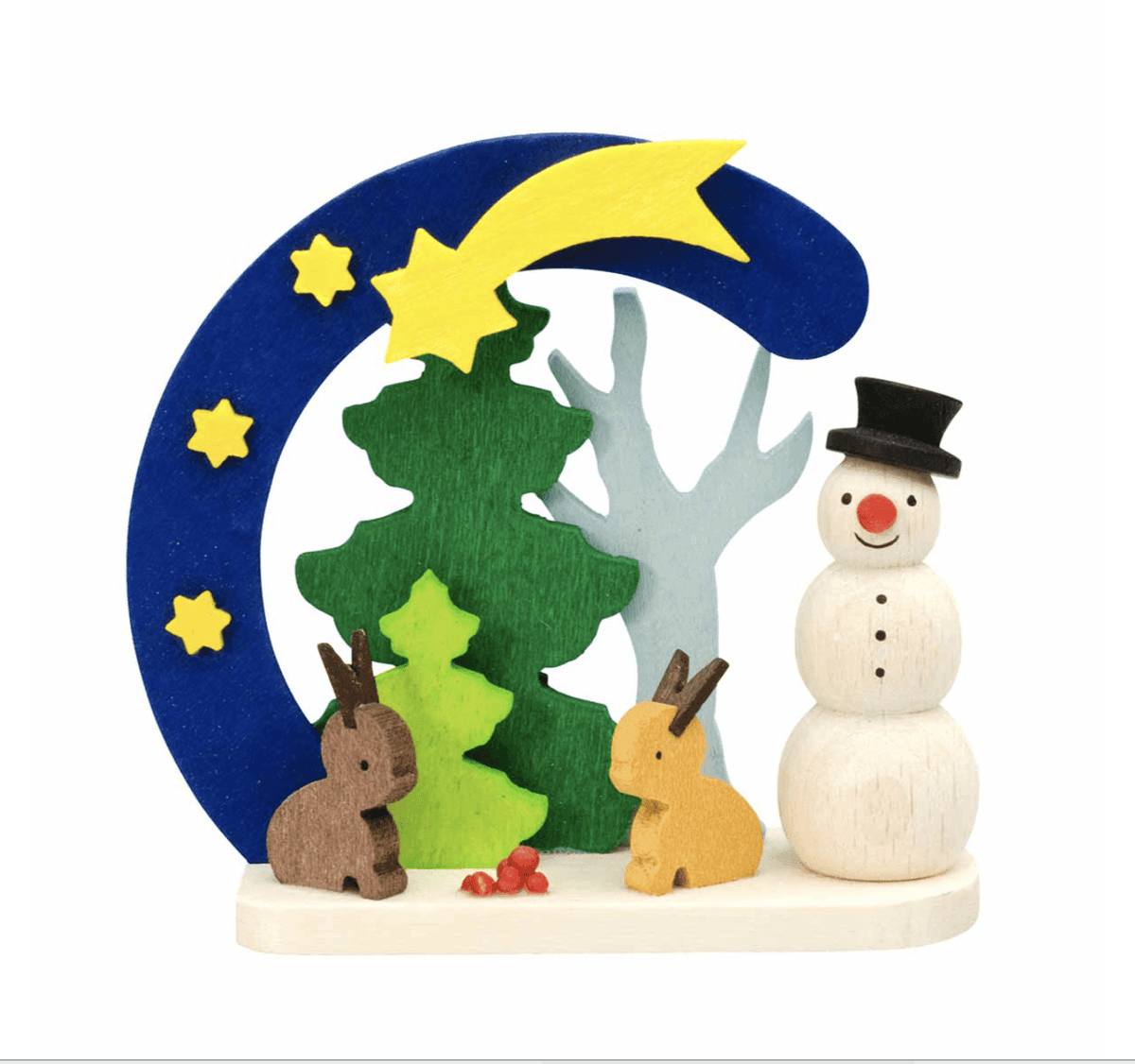 The Curated Parcel - Graupner // Christmas Tree Ornament Snowman Arch 