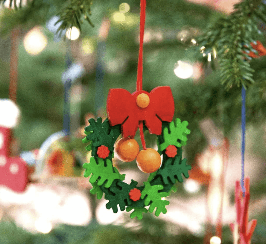 The Curated Parcel - Graupner // Christmas Tree Ornament Wreaths 