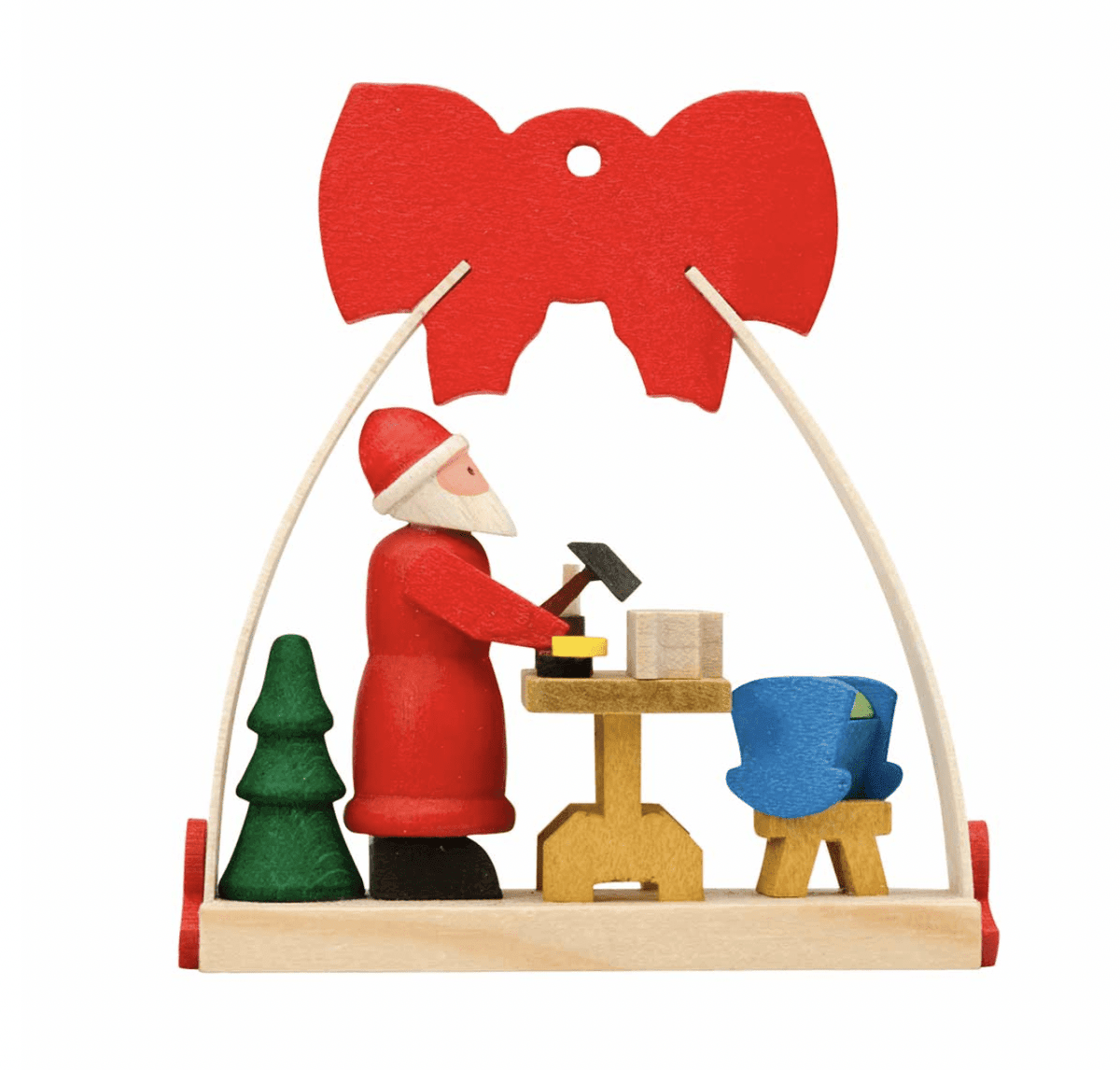 The Curated Parcel - Graupner // Santa Claus Arch with Bow 