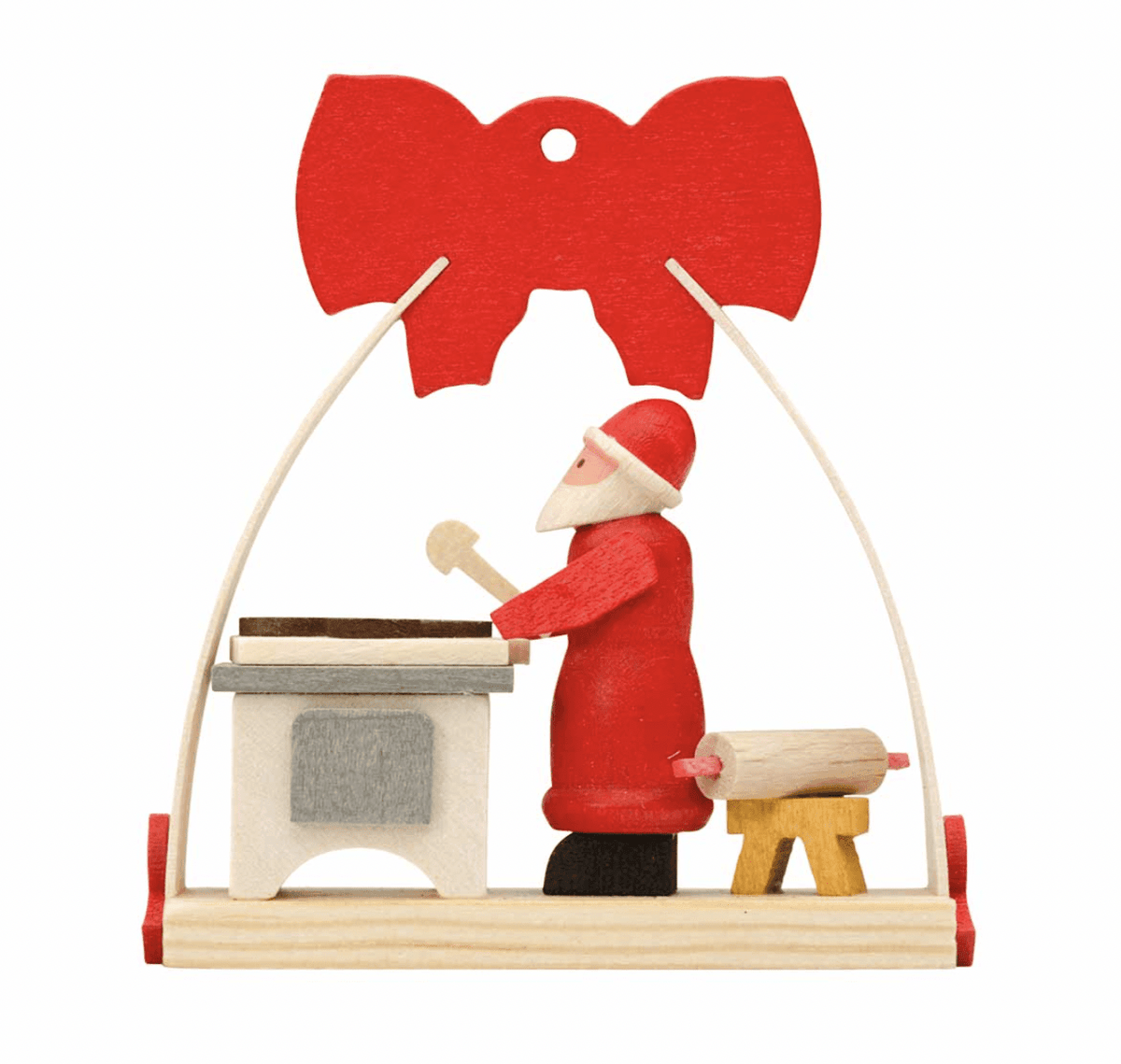 The Curated Parcel - Graupner // Santa Claus Arch with Bow 