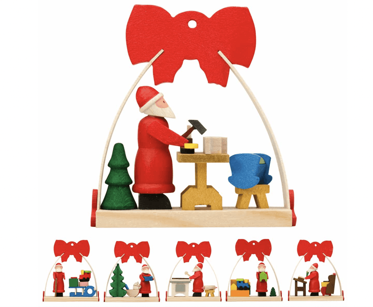 The Curated Parcel - Graupner // Santa Claus Arch with Bow 