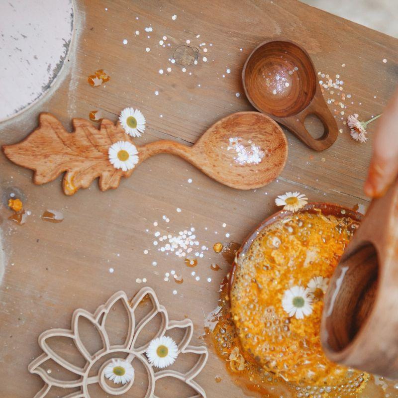 The Curated Parcel - Handcrafted Leaf Spoon 