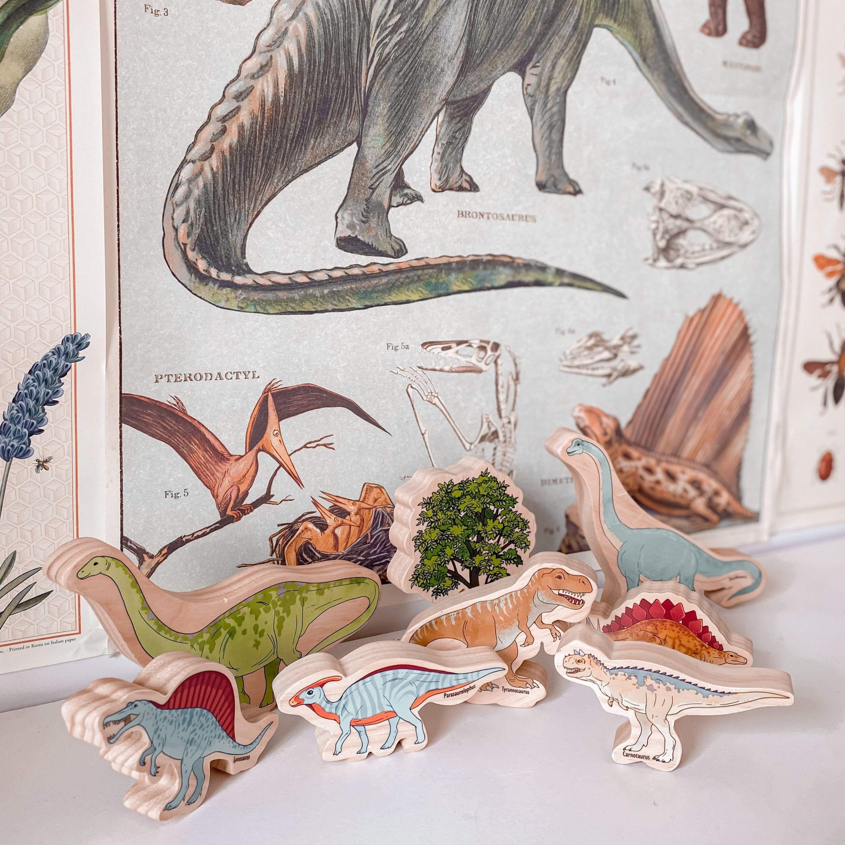The Curated Parcel - Happy Architect Dinosaur Set 
