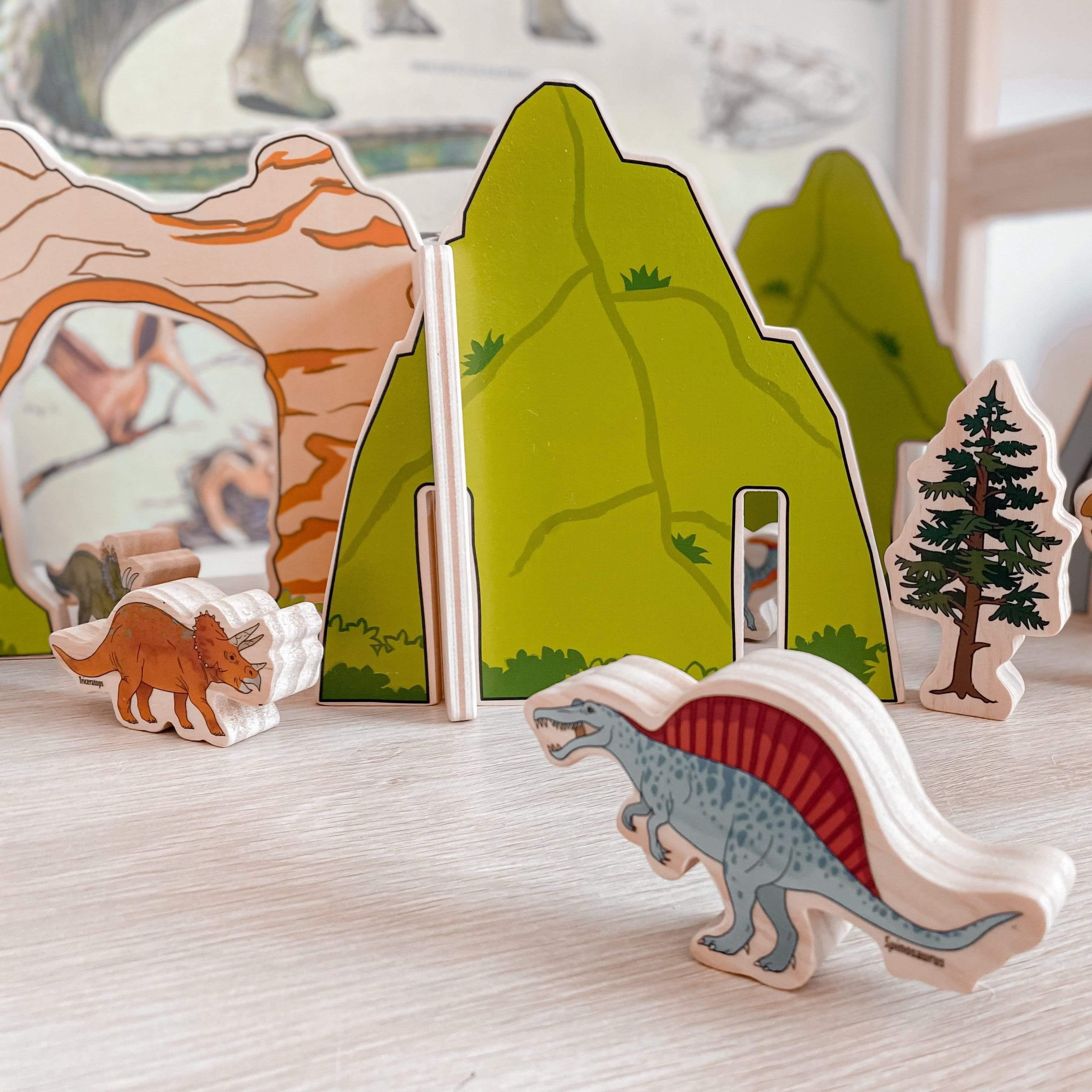 The Curated Parcel - Happy Architect Dinosaur Set 