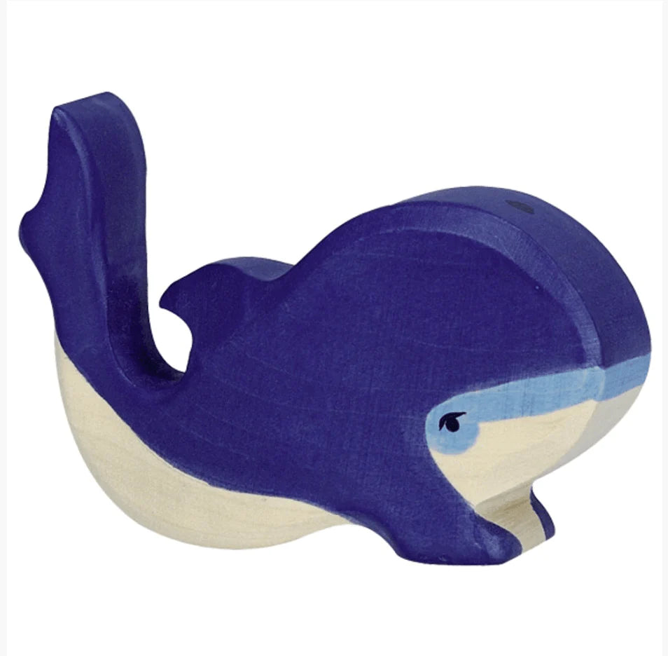 The Curated Parcel - Holztiger // Blue Whale (small) 
