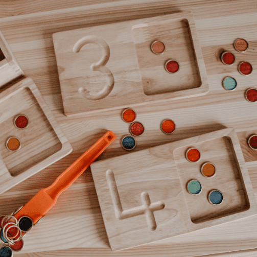 The Curated Parcel - Jumbo Counting & Collection Trays 