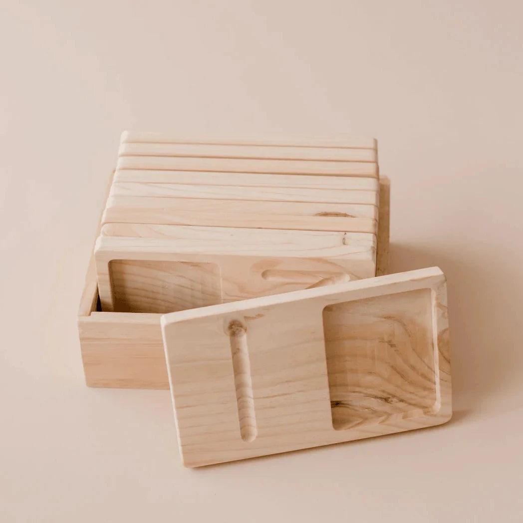 The Curated Parcel - Jumbo Counting & Collection Trays 