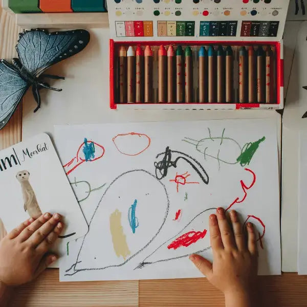 The Curated Parcel - Kitpas Medium Stick Crayon 12 Colours 