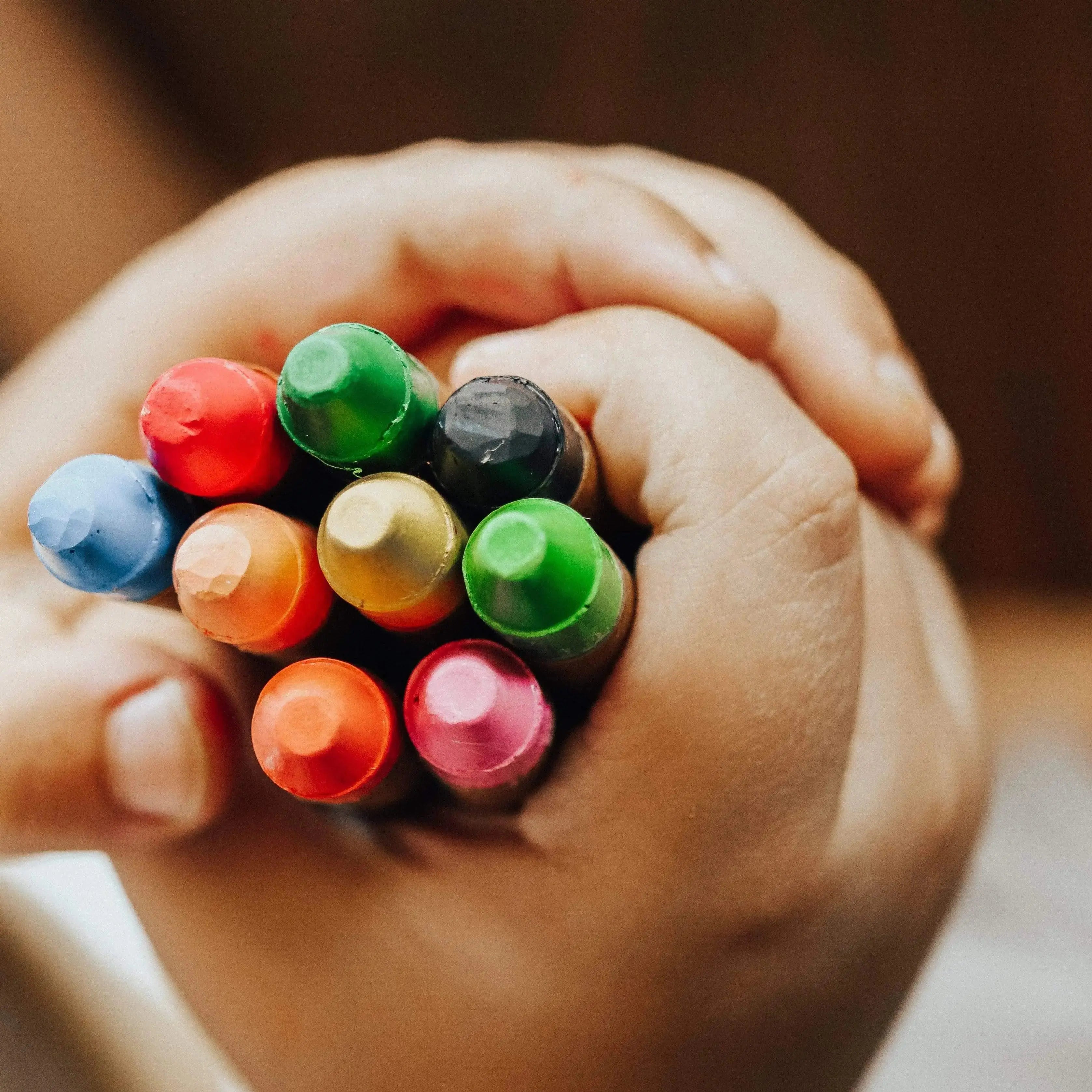 The Curated Parcel - Kitpas Medium Stick Crayon 12 Colours 