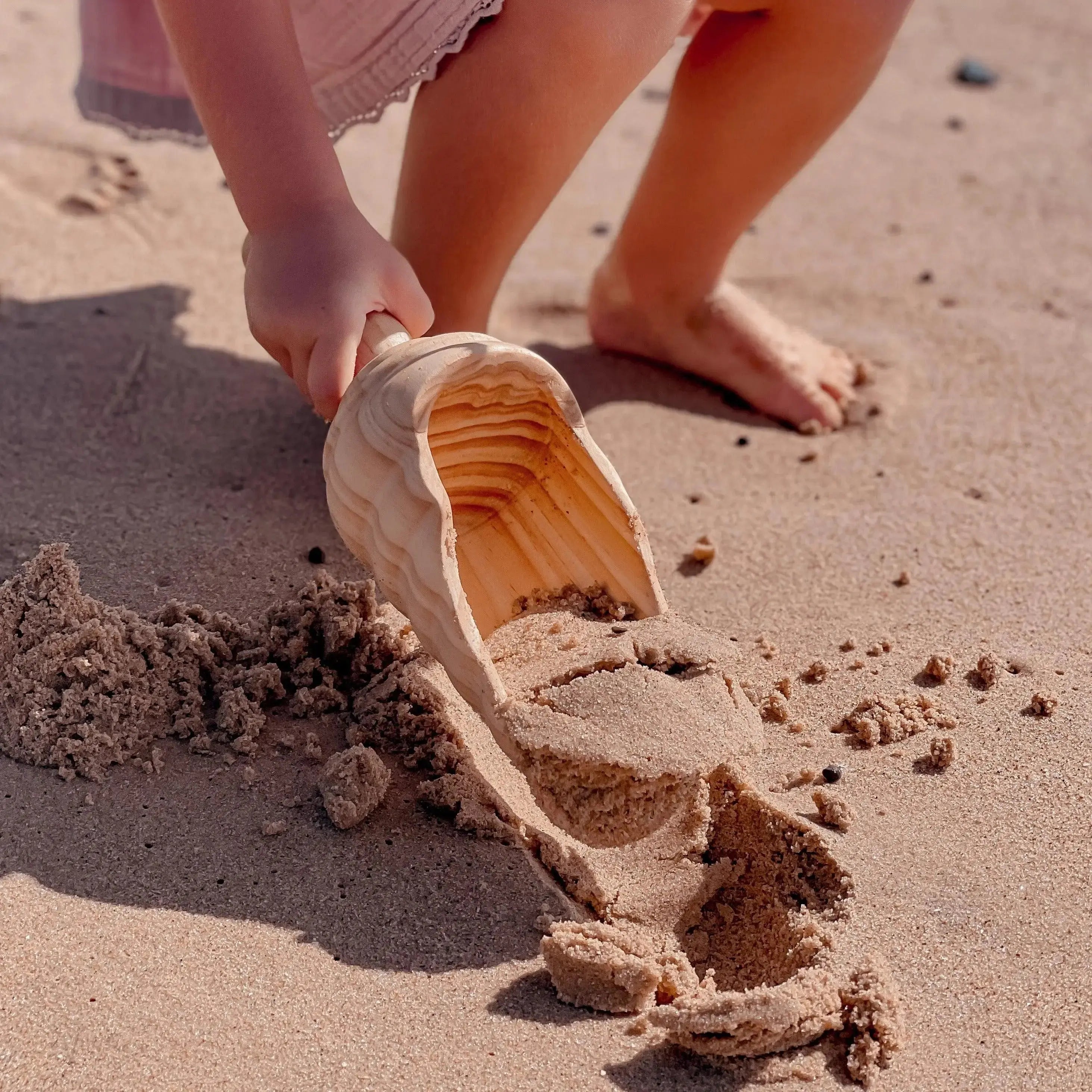 The Curated Parcel - Large Wooden Vintage Style Shovel 