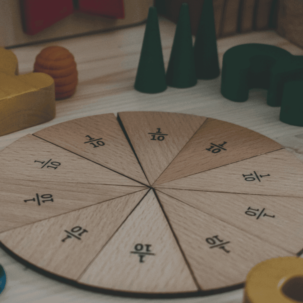 The Curated Parcel - Learning Fraction Puzzle 