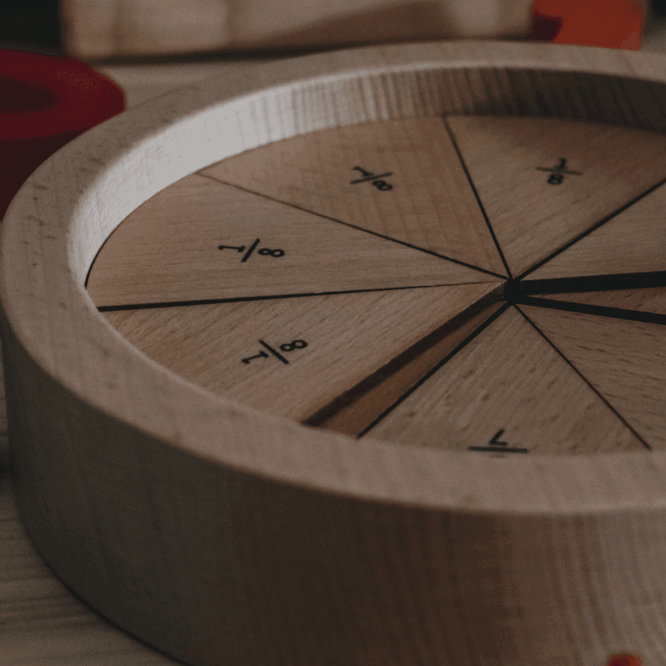 The Curated Parcel - Learning Fraction Puzzle 