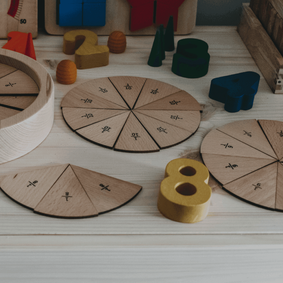 The Curated Parcel - Learning Fraction Puzzle 