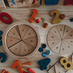 The Curated Parcel - Learning Fraction Puzzle 