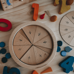 The Curated Parcel - Learning Fraction Puzzle 