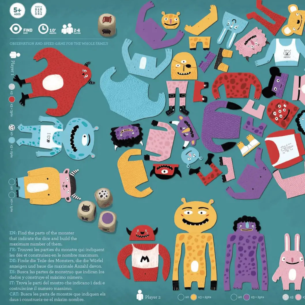 The Curated Parcel - Londji // Cooperative Game  My Monsters 