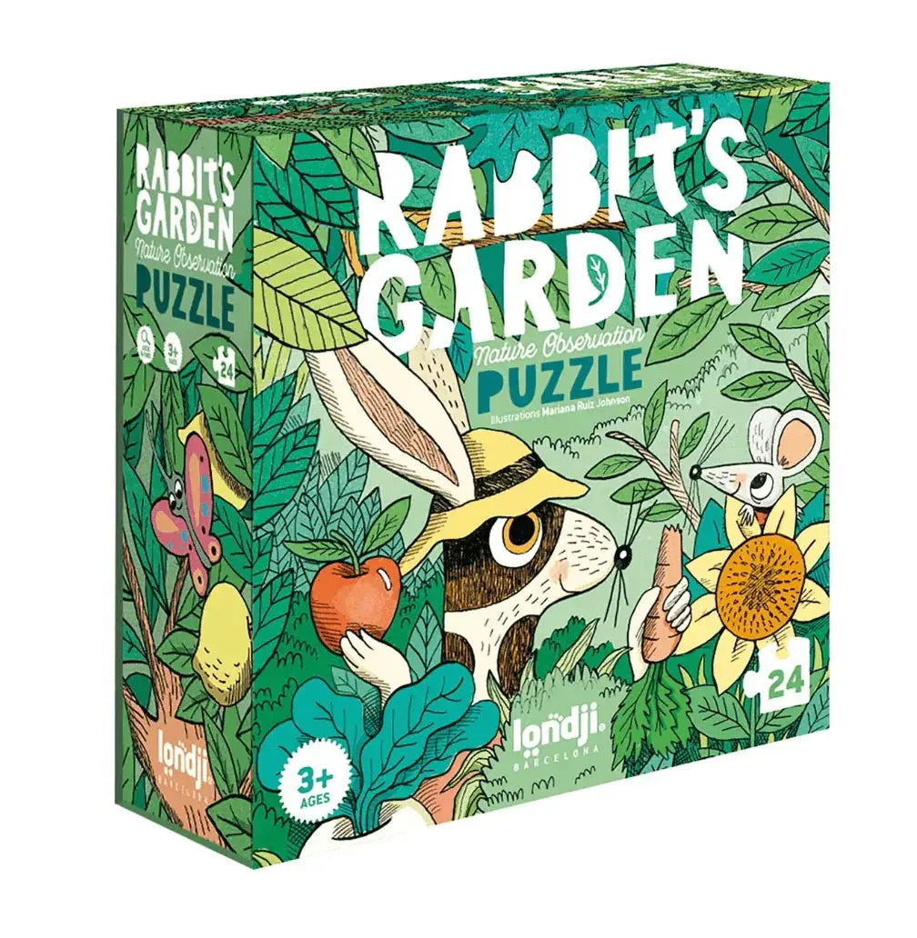 The Curated Parcel - Londji // Rabbit's Garden Observation Puzzle 