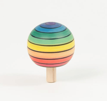 The Curated Parcel - Mader // Rainbow Spinning Turn Top 