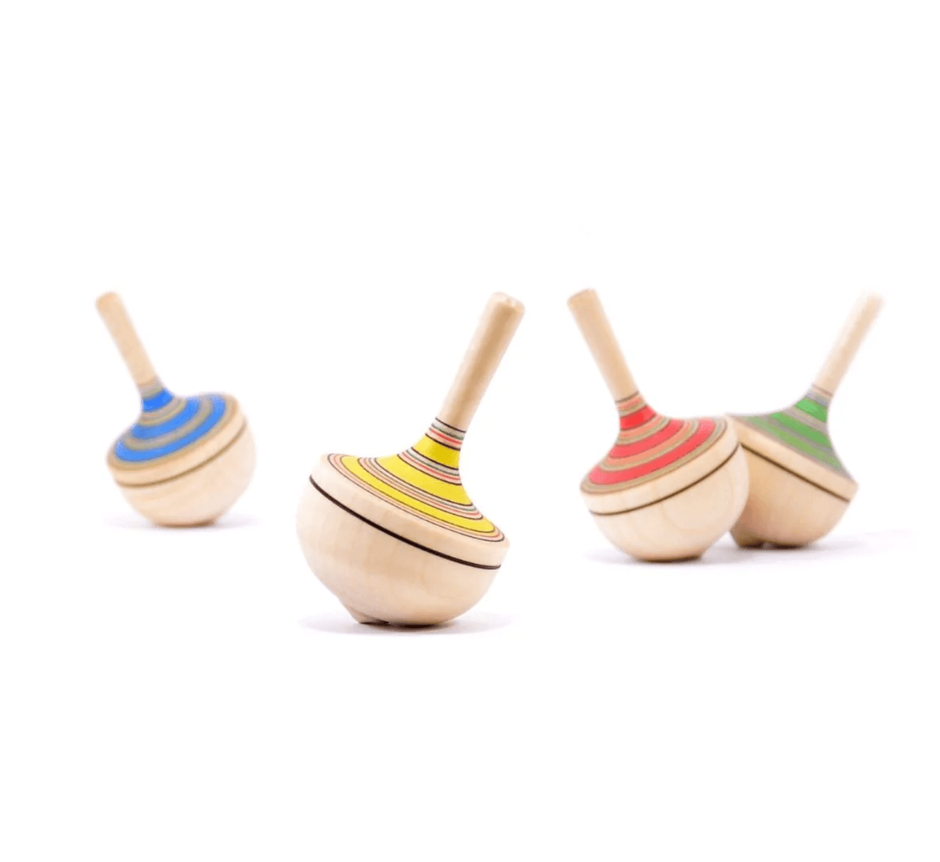 The Curated Parcel - Mader // Traditional Pastel Spinning Top 
