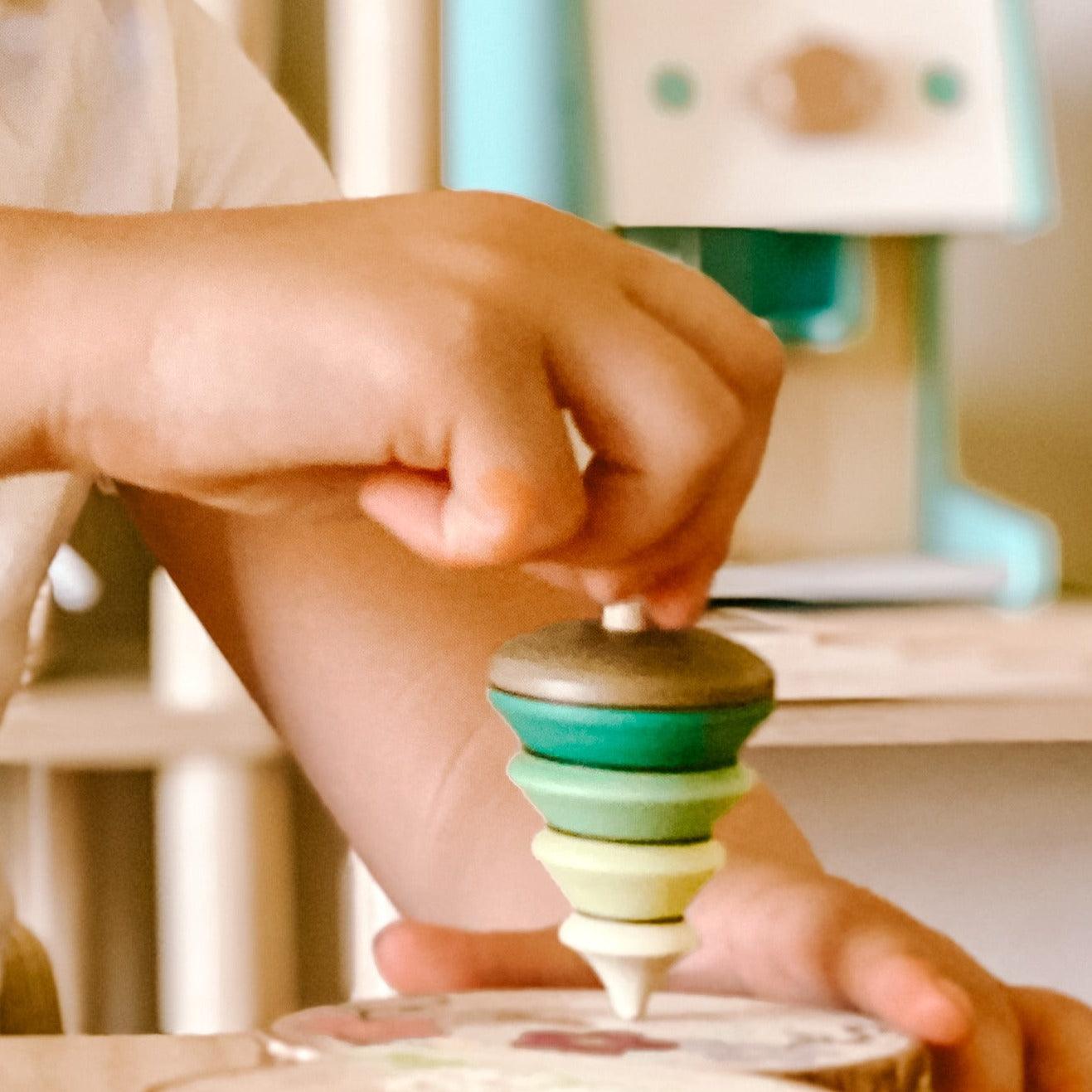 The Curated Parcel - Mader // Tree Spinning Top on Branch 