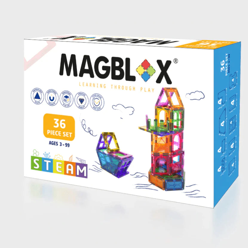 The Curated Parcel - Magblox //  Accessory Set  (36 pcs) 