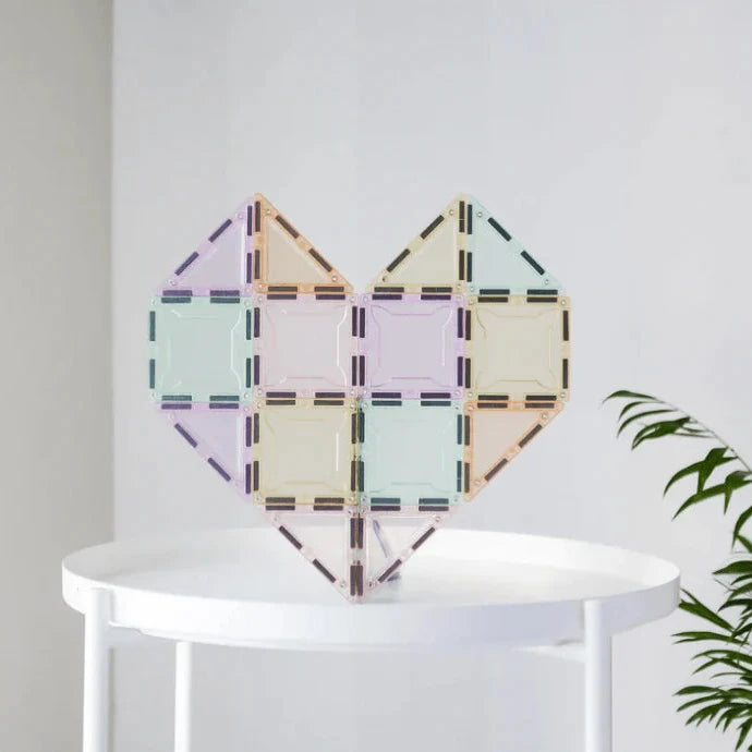 The Curated Parcel - Magblox //  Pastel Set (66pcs) 