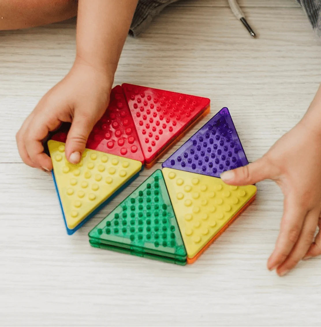 The Curated Parcel - Magbrix Equilateral Triangle Set (12 piece) 