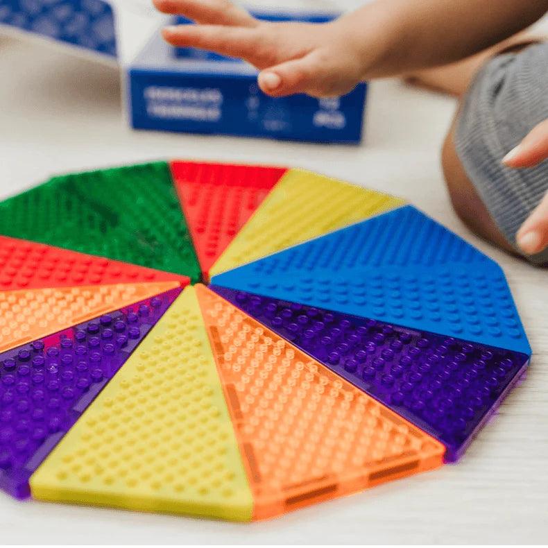 The Curated Parcel - Magbrix Isosceles Triangle Set (12 piece) 