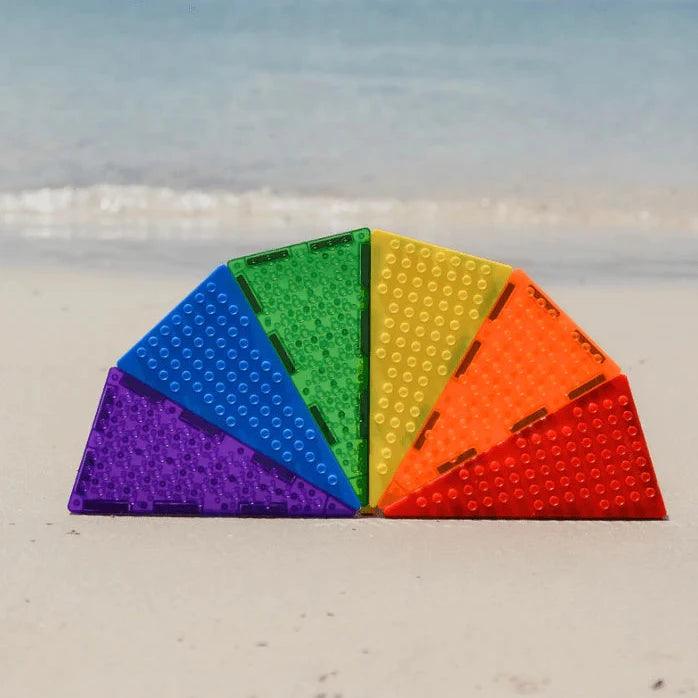 The Curated Parcel - Magbrix Isosceles Triangle Set (12 piece) 