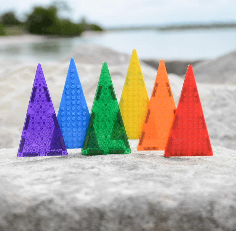 The Curated Parcel - Magbrix Isosceles Triangle Set (12 piece) 