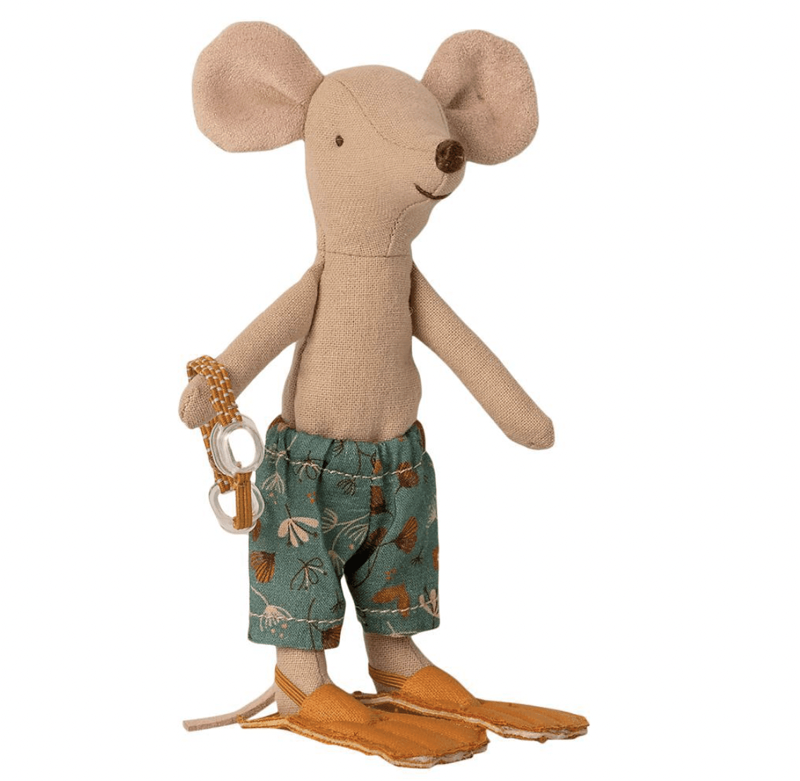 The Curated Parcel - Maileg // Beach Mouse Big Brother in Cabin 