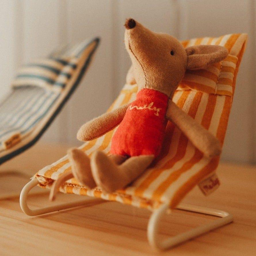 The Curated Parcel - Maileg // Beach Mouse Little Sister in Cabin 