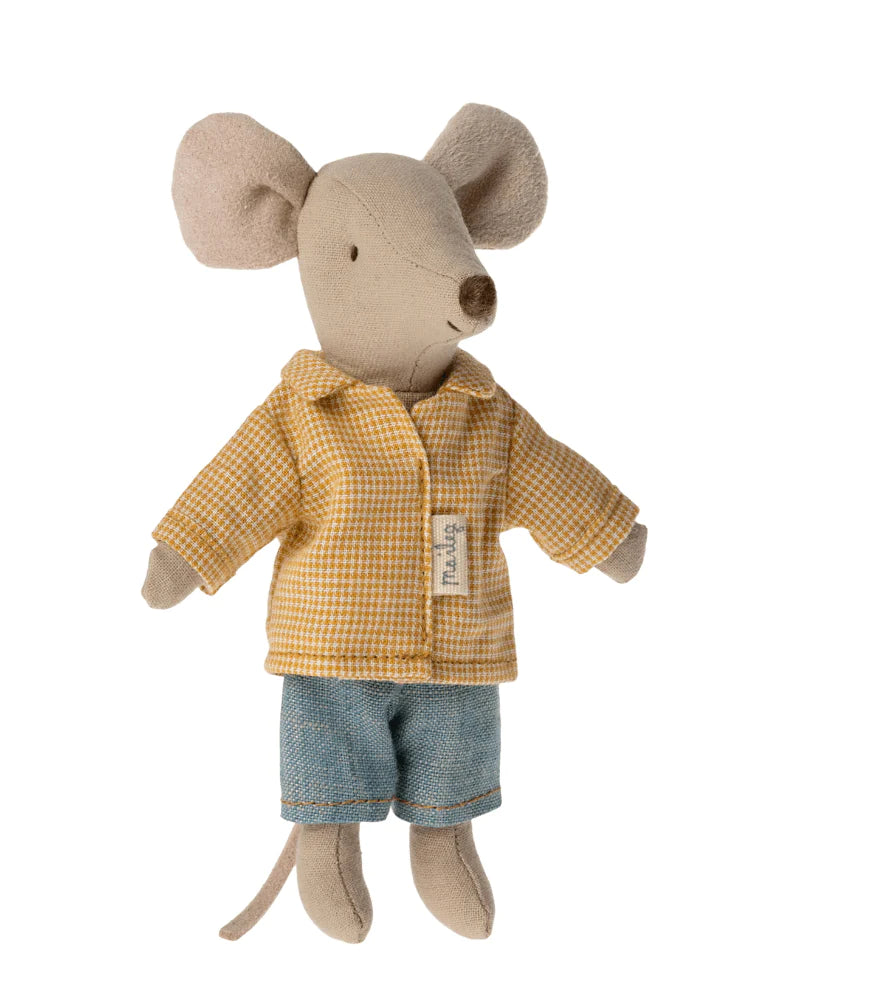 The Curated Parcel - Maileg //  Big Brother Mouse In A Matchbox 