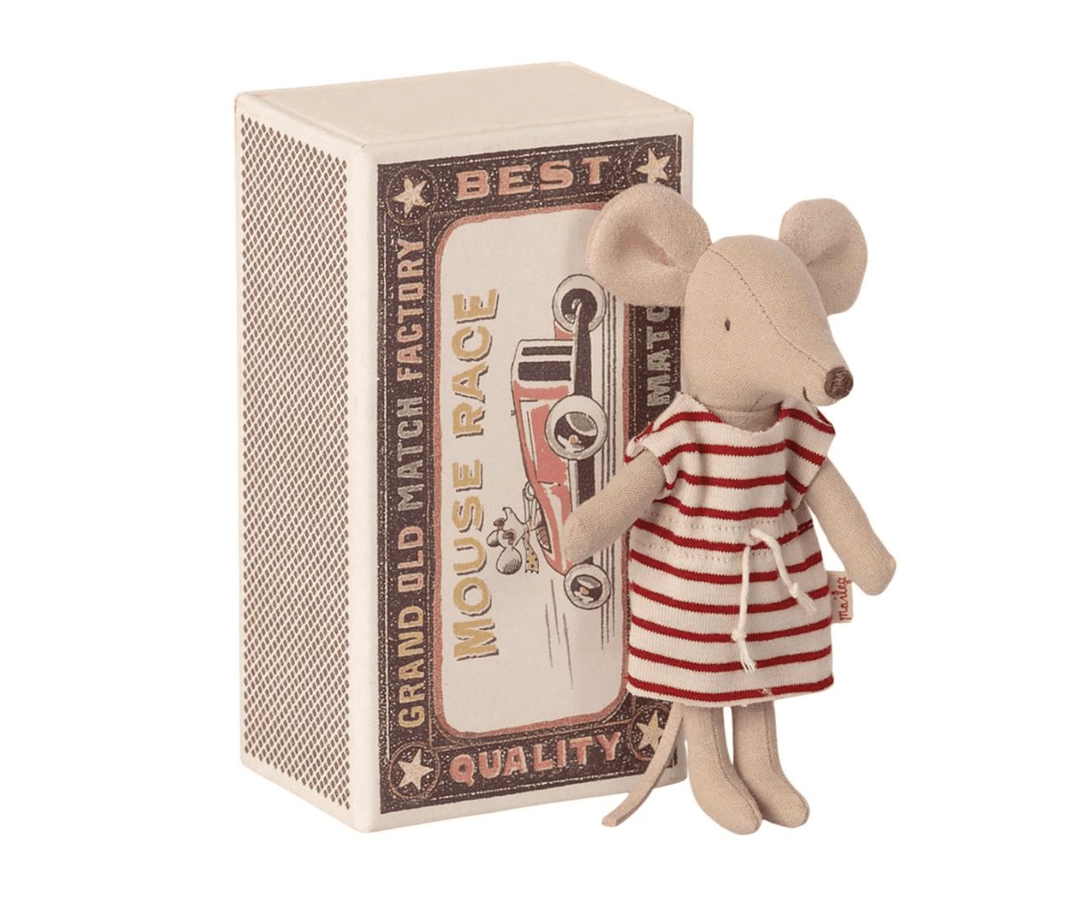 The Curated Parcel - Maileg // Big Sister Mouse In A Box 