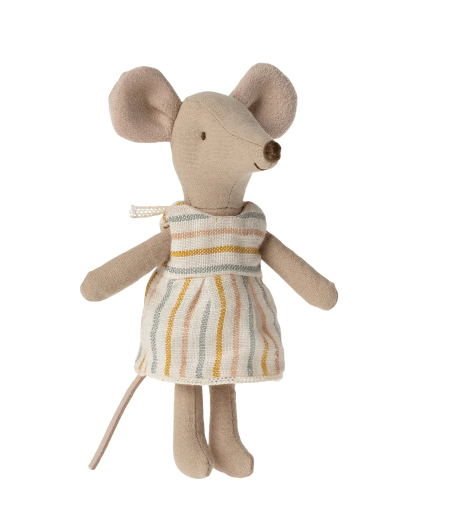 The Curated Parcel - Maileg //  Big SIster Mouse In A Matchbox 