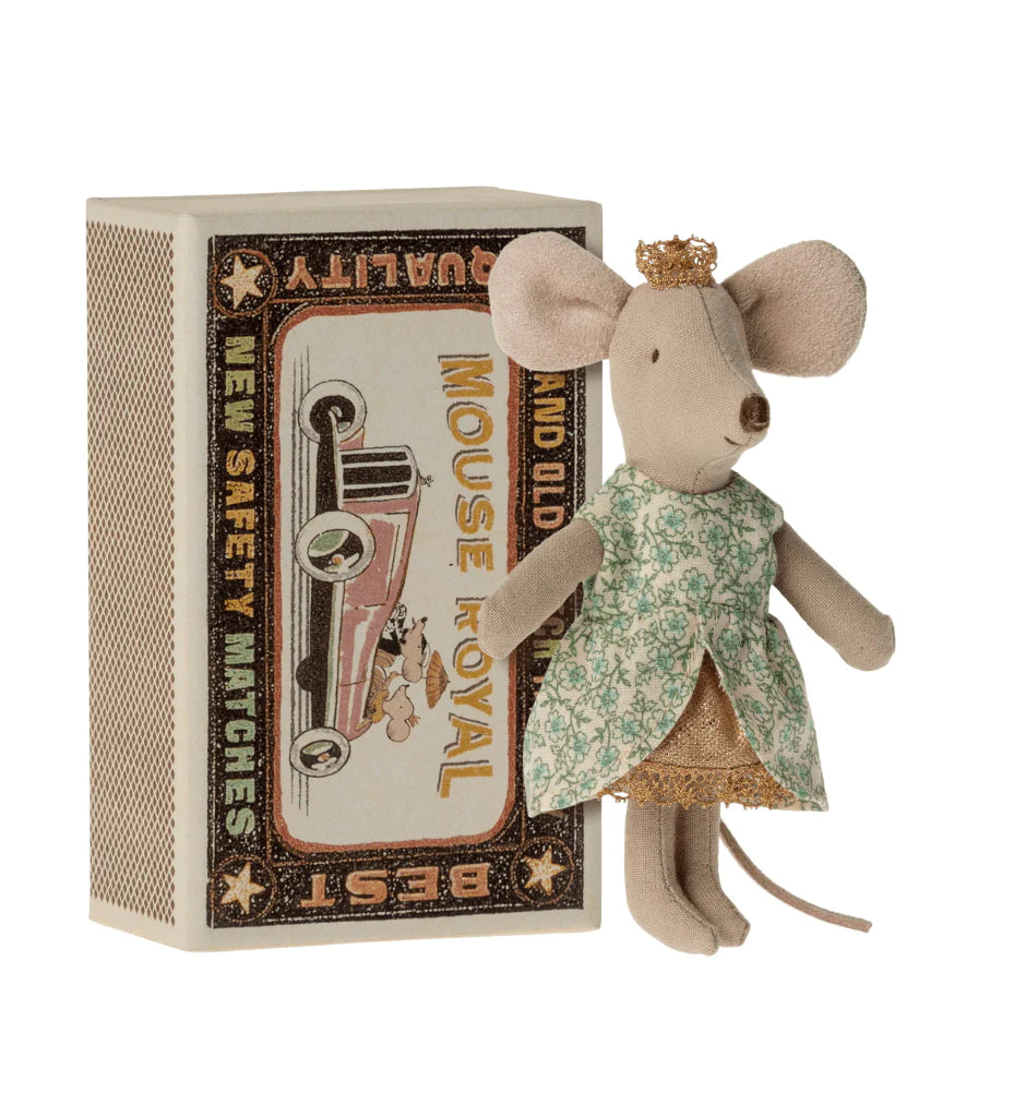 The Curated Parcel - Maileg //  Princess Mouse In A Matchbox 