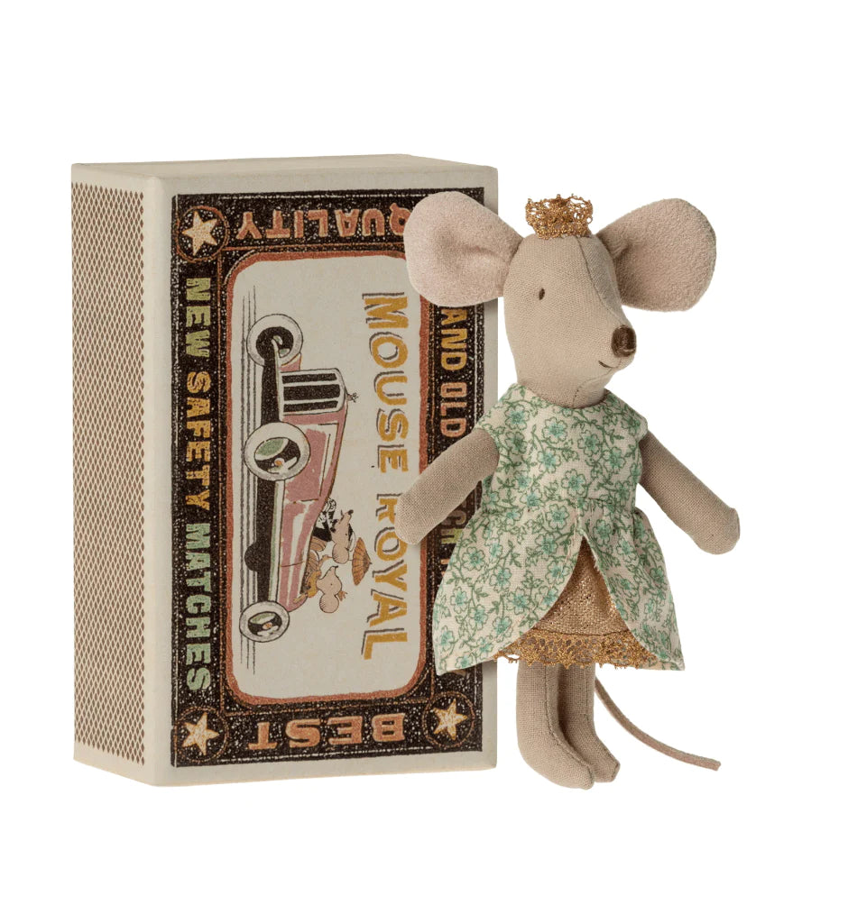 The Curated Parcel - Maileg //  Princess Mouse In A Matchbox 