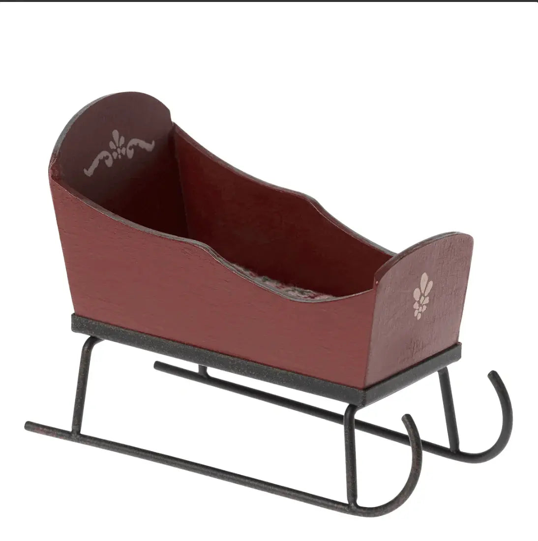The Curated Parcel - Maileg //  Sleigh Red 