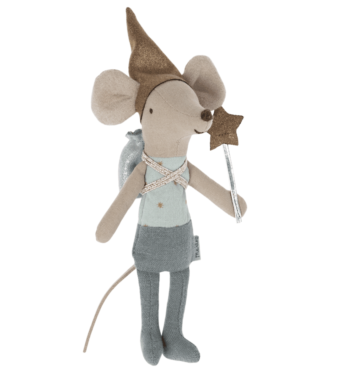 The Curated Parcel - Maileg // Tooth Fairy Mouse Blue 