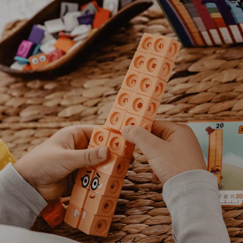 The Curated Parcel - Mathlink Cubes Numberblocks Set 11-20 Activity Set 