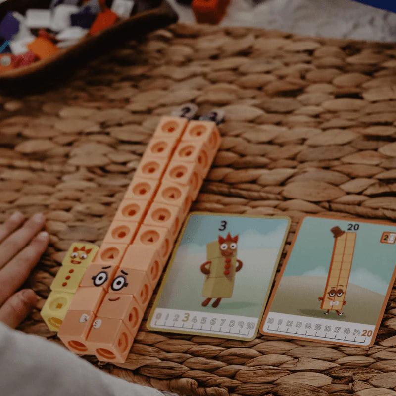 The Curated Parcel - Mathlink Cubes Numberblocks Set 11-20 Activity Set 