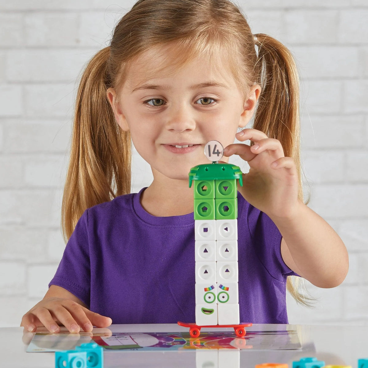 The Curated Parcel - Mathlink Cubes Numberblocks Set 11-20 Activity Set 
