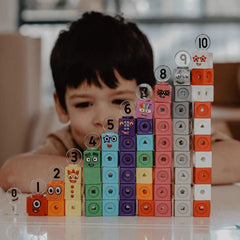 The Curated Parcel - Mathlink Cubes Numberbloks Set 1-10 