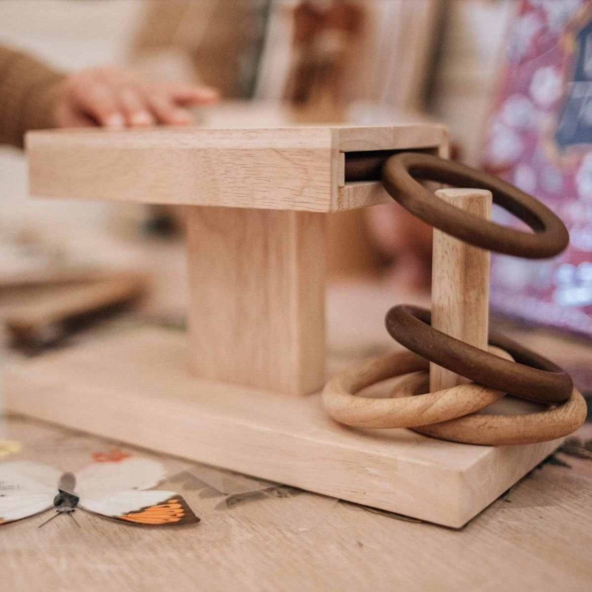 The Curated Parcel - Montessori Rings Activity 