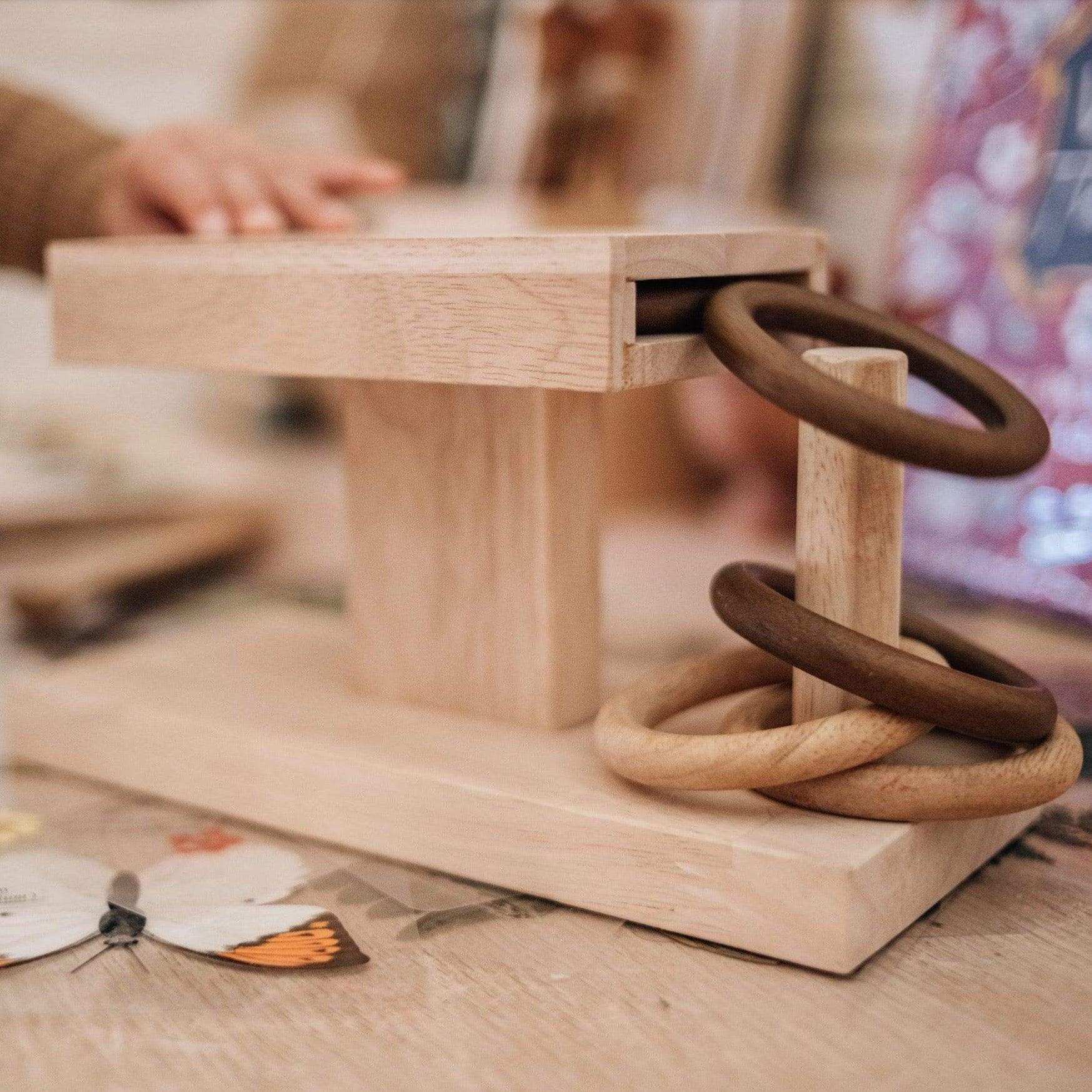 The Curated Parcel - Montessori Rings Activity 